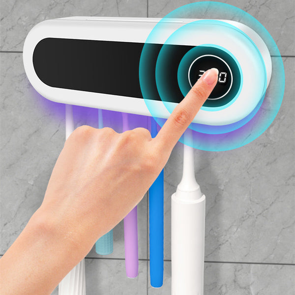UV Toothbrush Holder & Dispenser