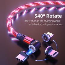 540° Luminous Magnetic Cable