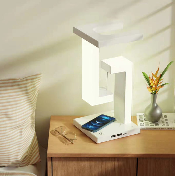 Anti Gravity Wireless Charging Lamp